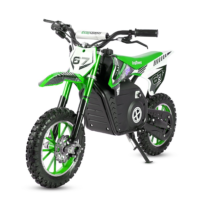 Mini Moto Cross Electrique 1000W vert